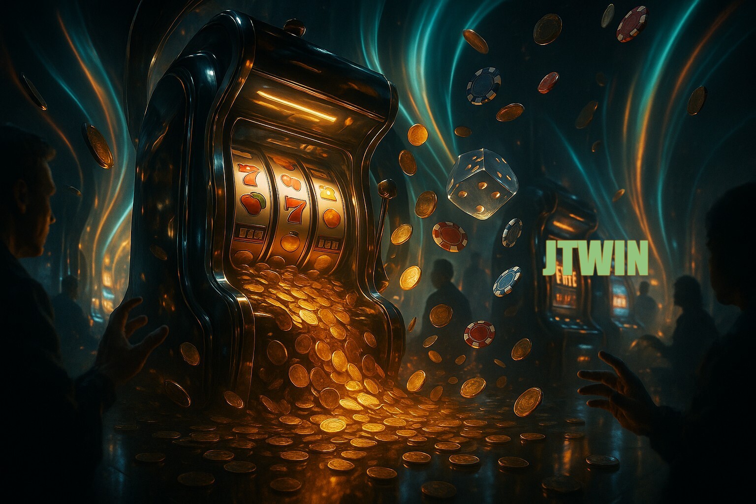 Diversos jogos de caça-níqueis